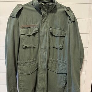 Vintage Arizona Jean Co. Olive Military Jacket